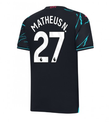 Manchester City Matheus Nunes #27 Tredjetröja 2023-24 Kortärmad